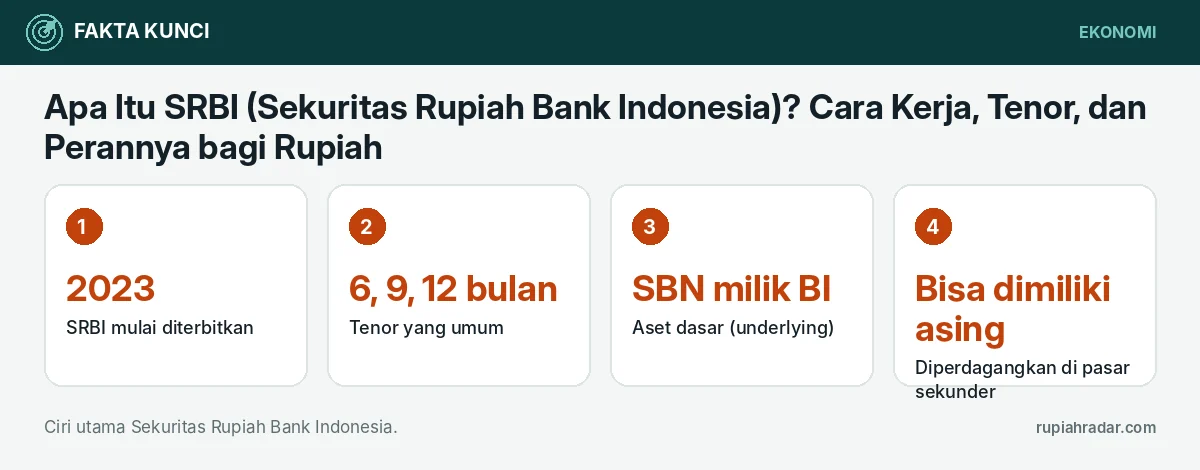 Fakta kunci: Apa Itu SRBI (Sekuritas Rupiah Bank Indonesia)? Cara Kerja, Tenor, dan Perannya bagi Rupiah