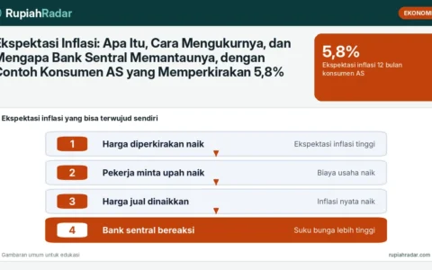 Ekspektasi Inflasi: Apa Itu, Cara Mengukurnya, dan Mengapa Bank Sentral Memantaunya, dengan Contoh Konsumen AS yang Memperkirakan 5,8%